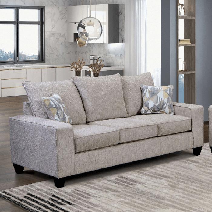 

    
Contemporary Beige Solid Wood Sofa Furniture of America West Acton SM7331-SF-S
