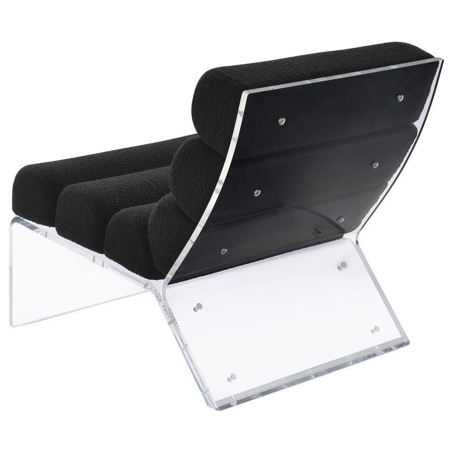 

        
Coaster Serreta Armless Chair 903162-C Armless Chair Black Boucle Fabric 65129519898919
