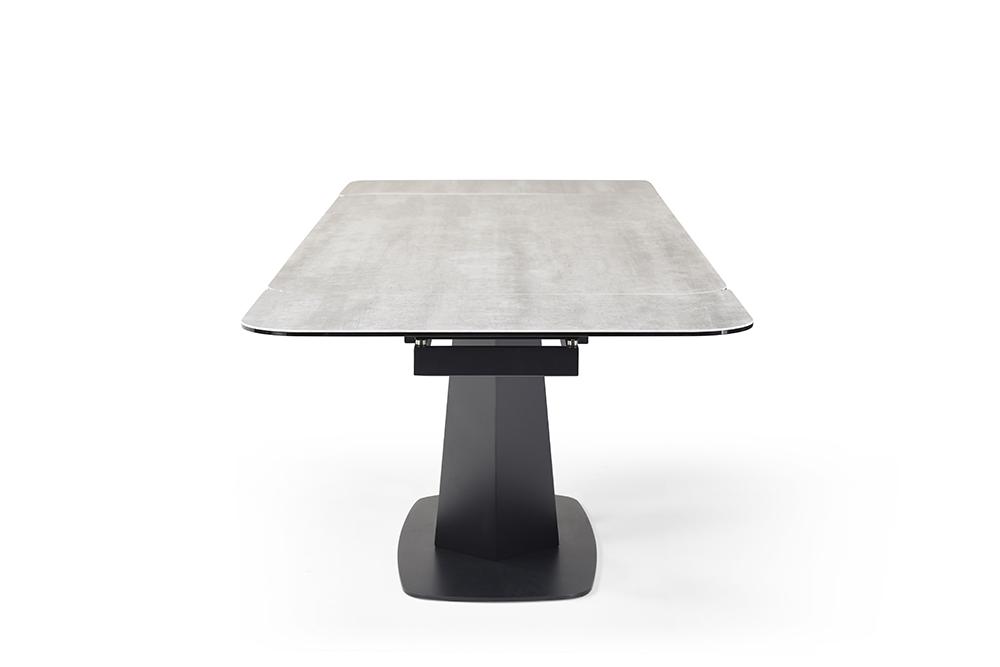 

                    
ESF Extravaganza Dining Table 9189-DT Dining Table Light Gray/Black  Purchase 
