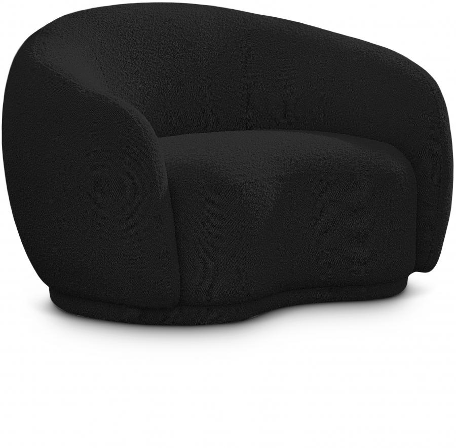 

    
Contemporary Black Engineered Wood Chair Meridian Furniture Hyde 693Black-C
