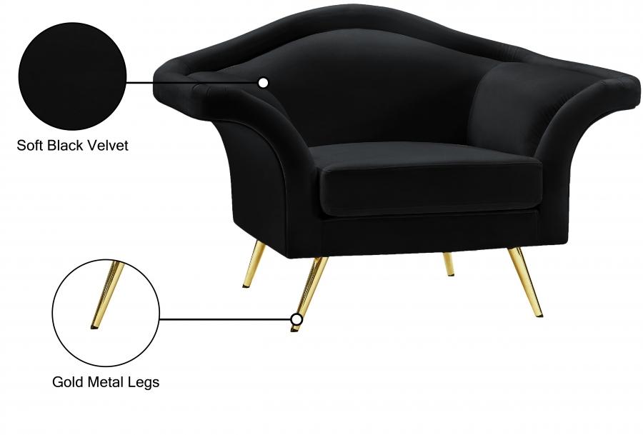 

    
 Order  Contemporary Black Engineered Wood Chair Meridian Furniture Lips 607Black-C
