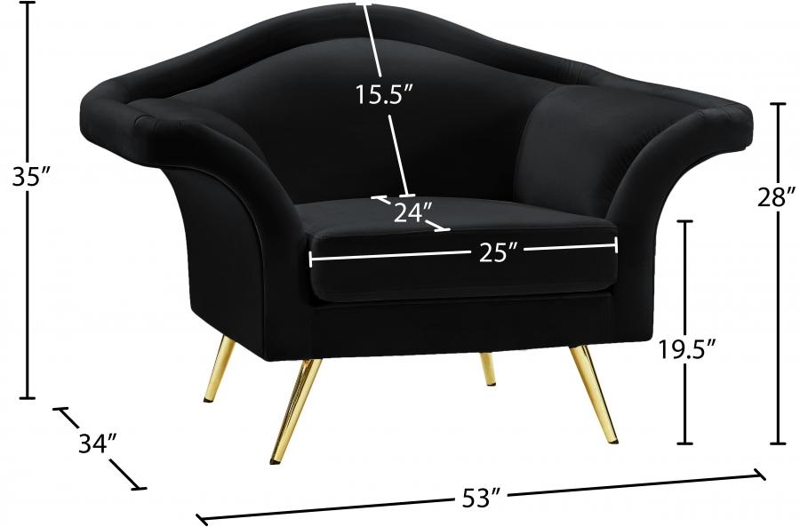 

                    
Buy Contemporary Black Engineered Wood Chair Meridian Furniture Lips 607Black-C
