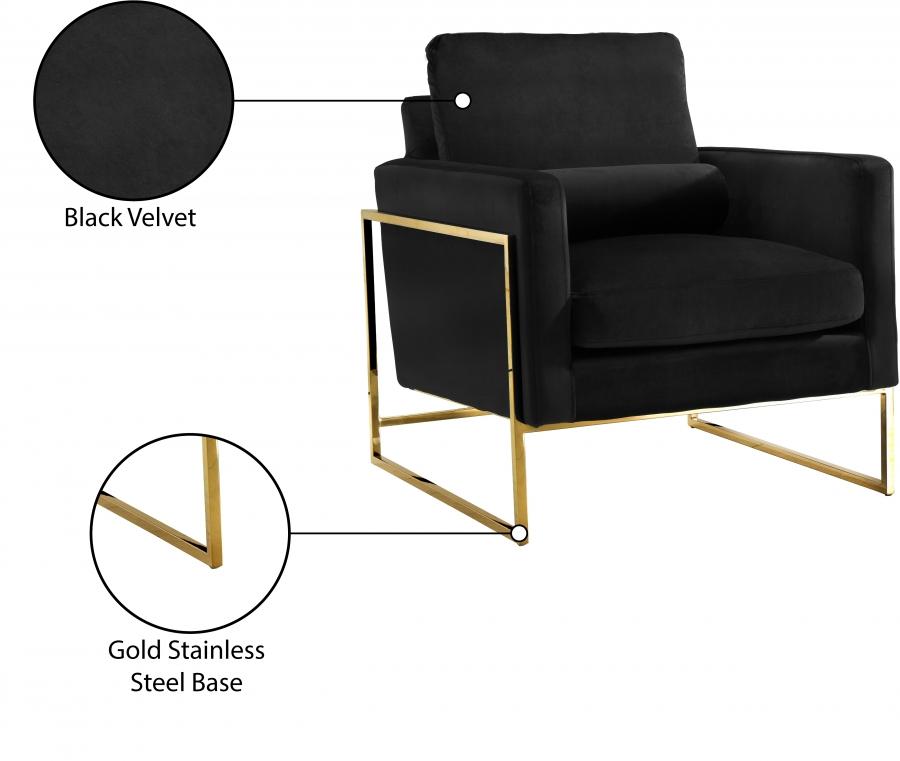 

    
678Black-C Contemporary Black Engineered Wood Chair Meridian Furniture Mila 678Black-C
