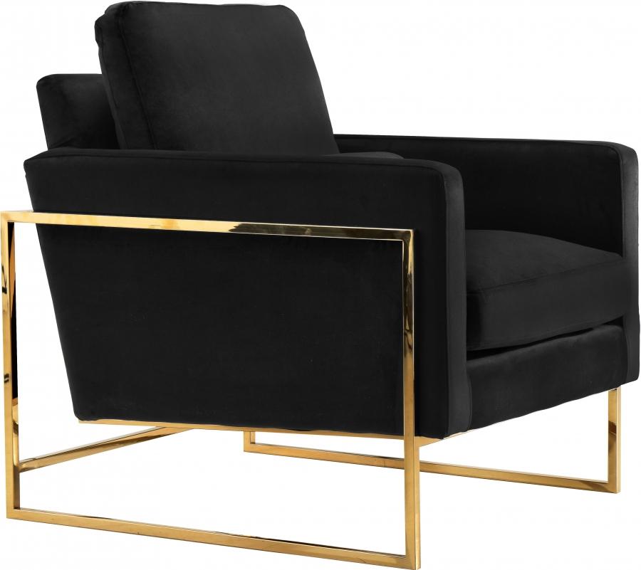 

                    
Meridian Furniture Mila Chair 678Black-C Chair Black Velvet Purchase 

