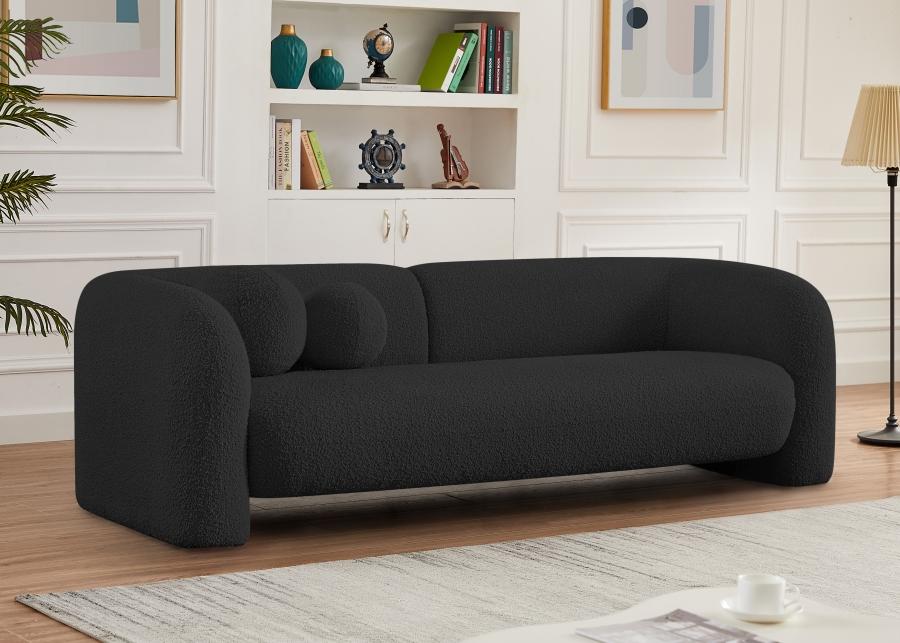 

    
139Black-S-2PCS Meridian Furniture Living Room Set
