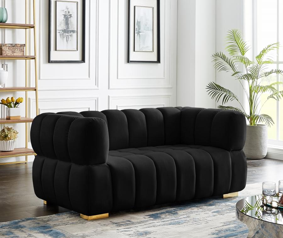 

        
53652665498799Contemporary Black Engineered Wood Living Room Set 2PCS Meridian Furniture Gwen 670Black-S-2PCS

