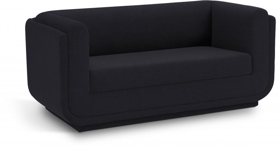 

    
 Order  Contemporary Black Engineered Wood Living Room Set 2PCS Meridian Furniture Kimora 151Black-S-2PCS
