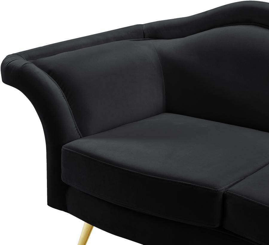 

                    
Buy Contemporary Black Engineered Wood Living Room Set 2PCS Meridian Furniture Lips 607Black-S-2PCS
