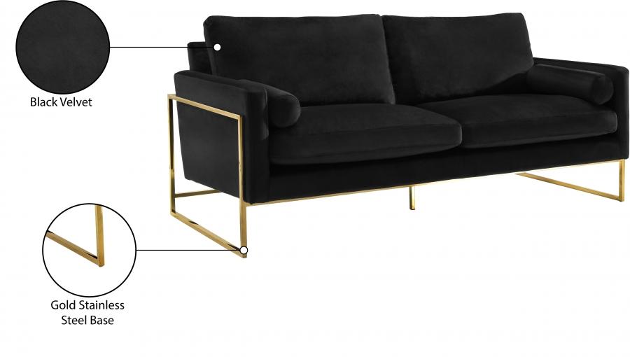 

    
678Black-S-2PCS Contemporary Black Engineered Wood Living Room Set 2PCS Meridian Furniture Mila 678Black-S-2PCS

