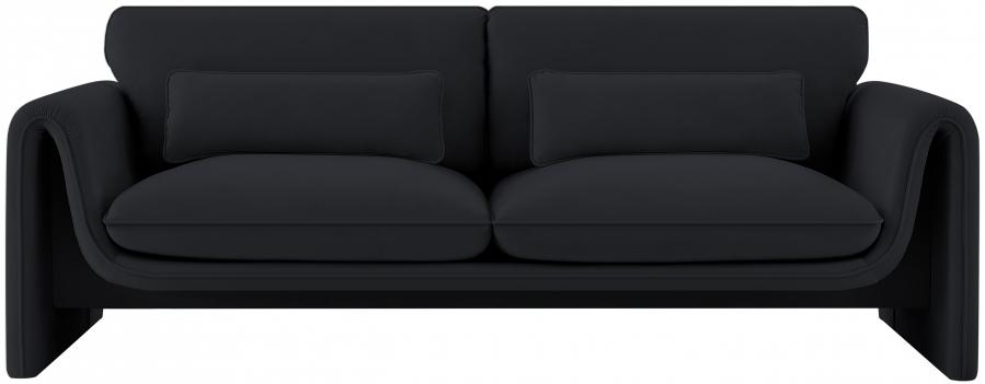 

    
199Black-S-2PCS Meridian Furniture Living Room Set
