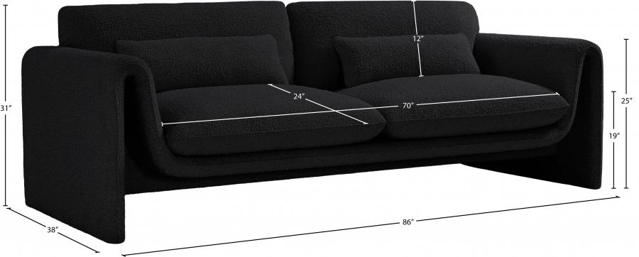 

                    
Buy Contemporary Black Engineered Wood Living Room Set 2PCS Meridian Furniture Stylus 198Black-S-2PCS
