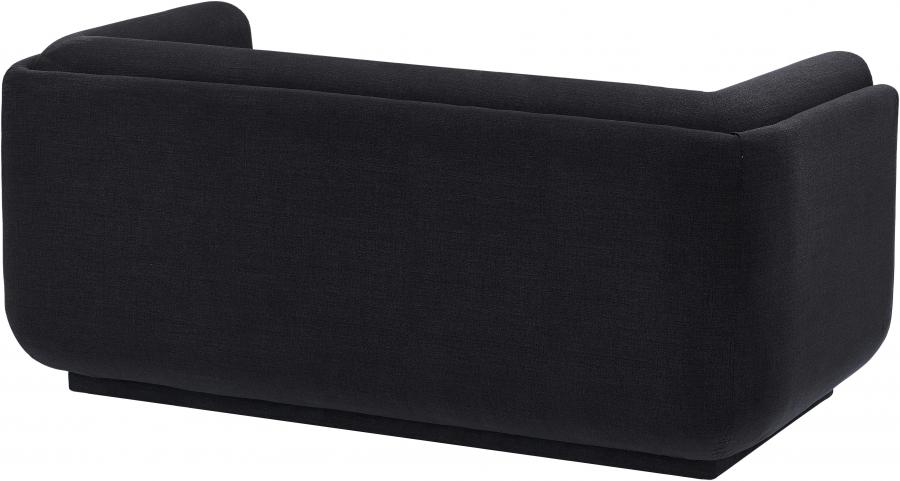 

    
Contemporary Black Engineered Wood Living Room Set 3PCS Meridian Furniture Kimora 151Black-S-3PCS
