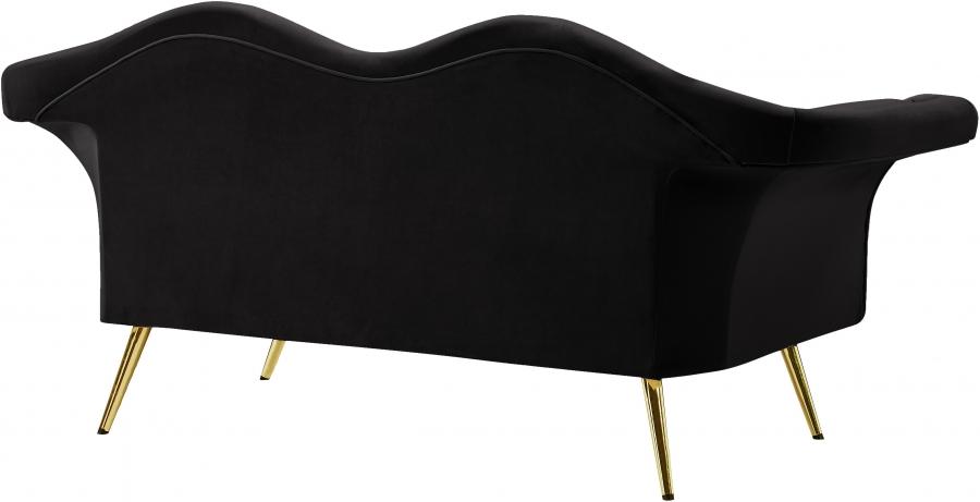 

        
Meridian Furniture Lips Loveseat 607Black-L Loveseat Black Soft Velvet 53651659892929

