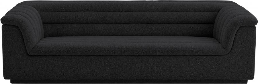 

    
 Photo  Contemporary Black Engineered Wood Sofa Meridian Furniture Cascade 191Black-S
