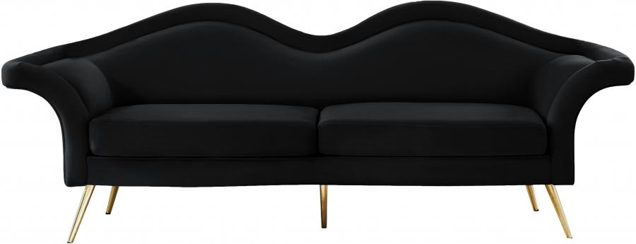 

    
Meridian Furniture Lips Sofa 607Black-S Sofa Black 607Black-S
