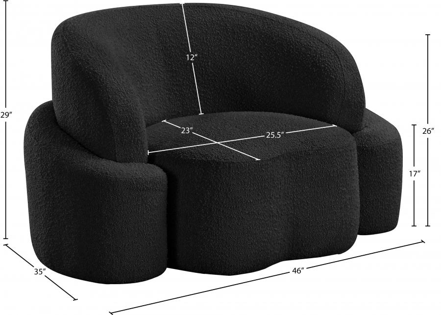 

    
108Black-C Contemporary Black Eucalyptus Wood Chair Meridian Furniture Principessa 108Black-C
