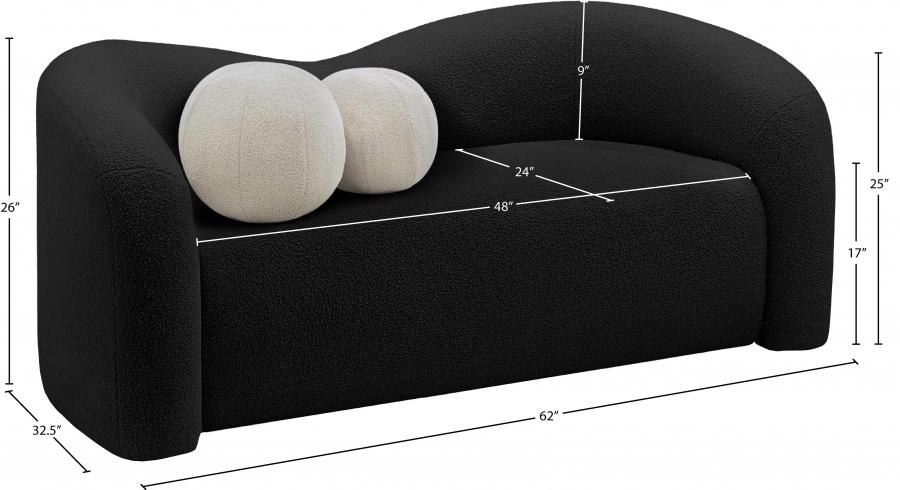 

                    
Buy Contemporary Black Eucalyptus Wood Living Room Set 2PCS Meridian Furniture Kali 186Black-S-2PCS
