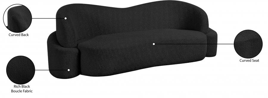 

                    
Buy Contemporary Black Eucalyptus Wood Sofa Meridian Furniture Principessa 108Black-S
