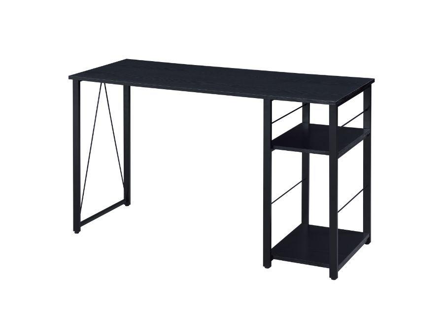 

    
Contemporary Black Finish Writing Desk by Acme 92769 Vadna
