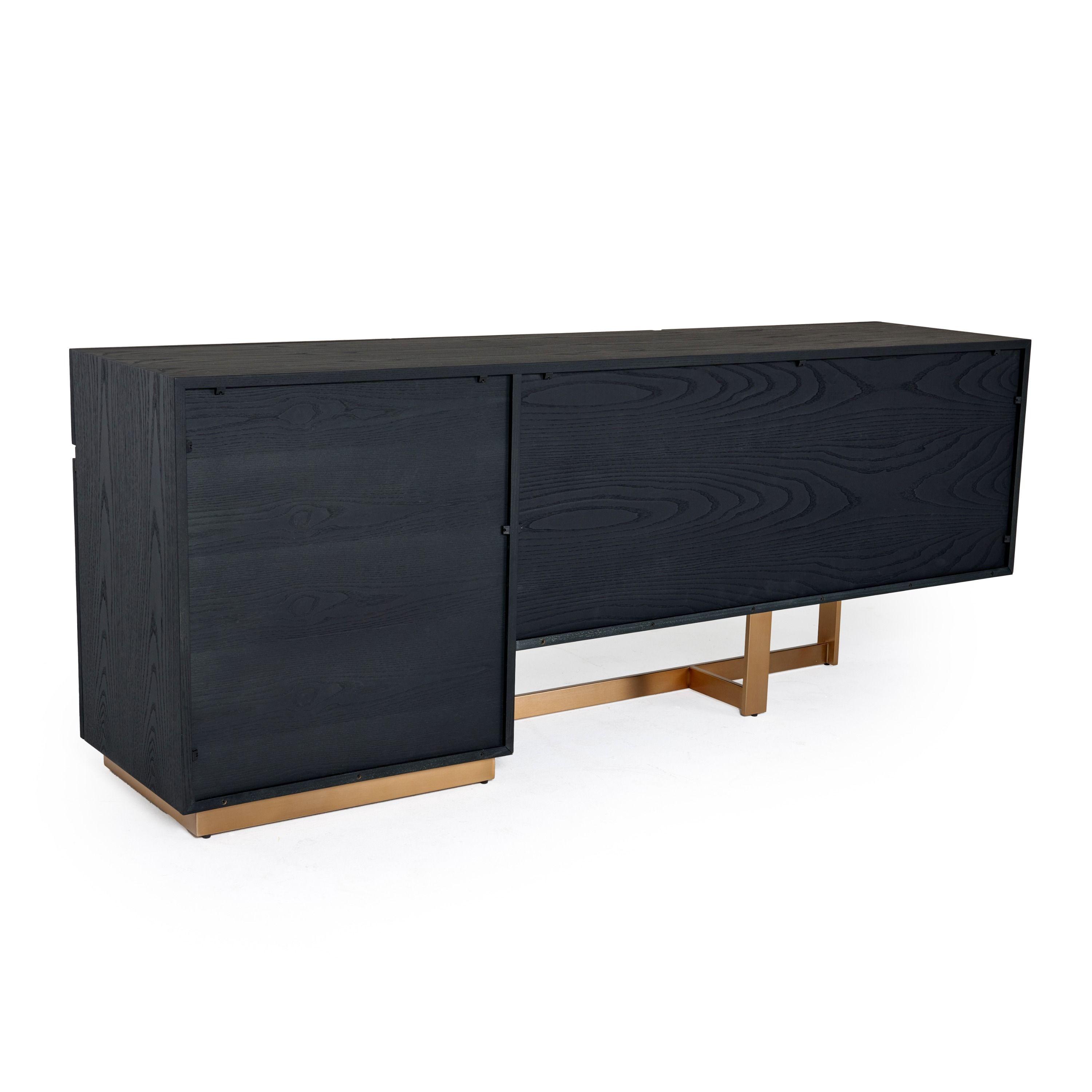 

    
 Order  Contemporary Black/Gold Ash Veneer Buffet VIG Furniture Modrest Tasha VGVCG2308-BUF
