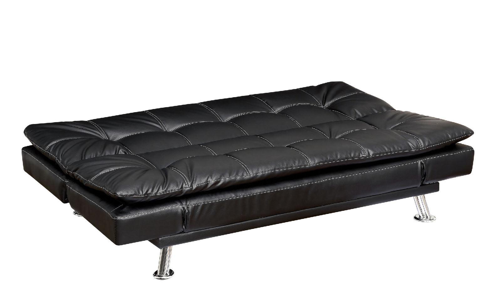 

    
CM2677BK-2PC Furniture of America Futon Sofa and Chaise

