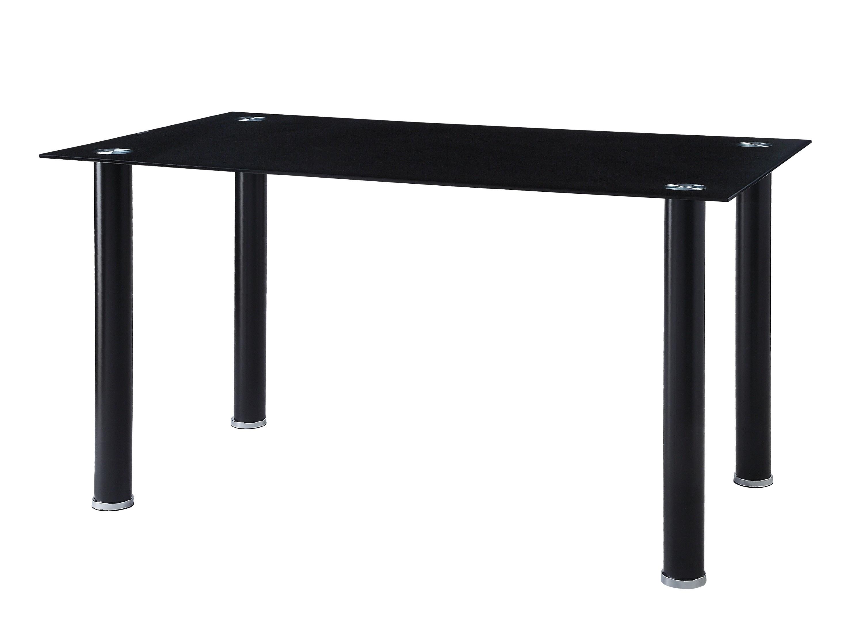 Contemporary Dining Table 5538BK* Florian 5538BK* in Black 