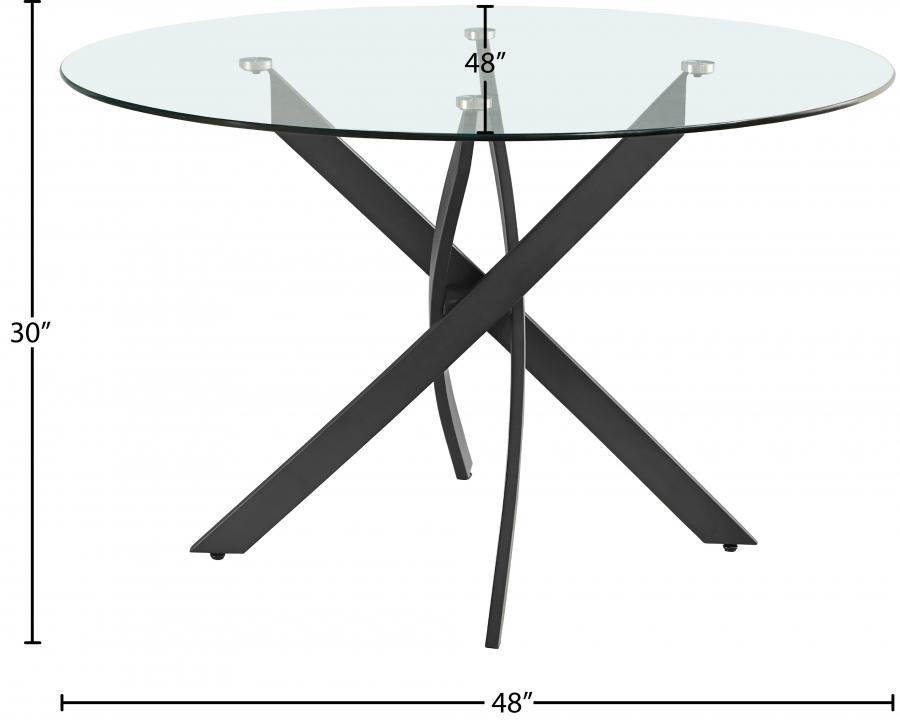 

    
986-T-RT Meridian Furniture Dining Table
