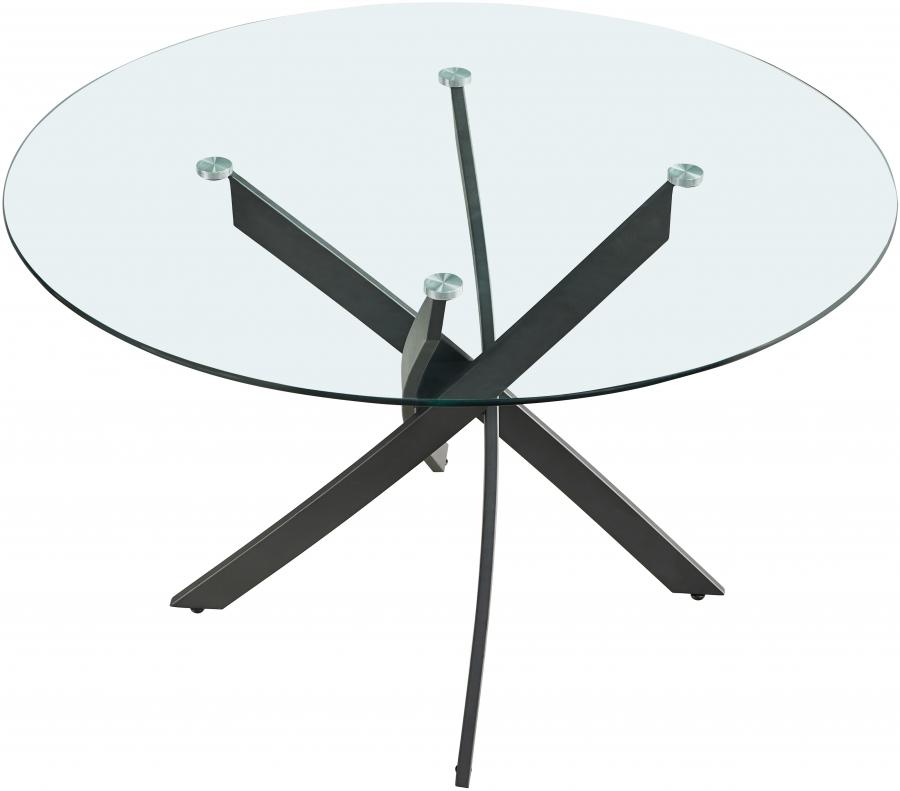 

    
Meridian Furniture Xander Round Dining Table 986-T-RT Dining Table Black 986-T-RT
