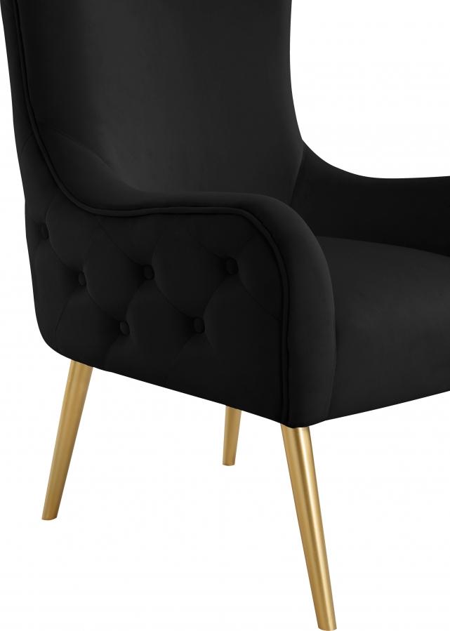 

    
536Black Meridian Furniture Accent Chair
