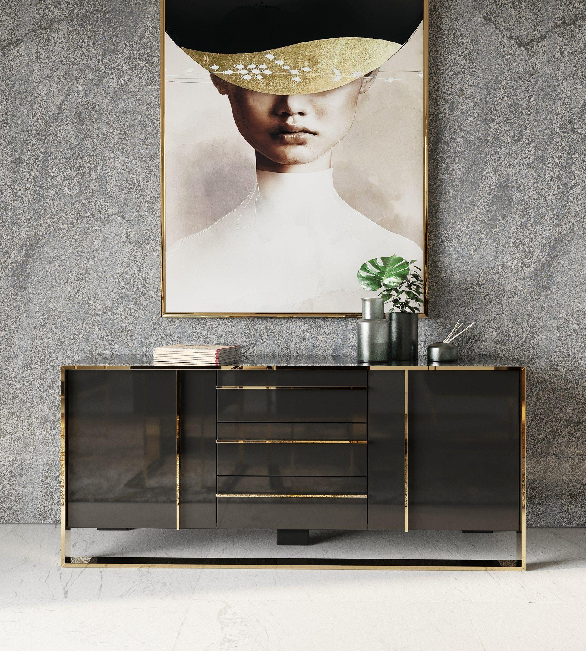

                    
Buy Contemporary Black/Rosegold Stainless Steel Buffet VIG Furniture Nova Domus VGVCG-A002
