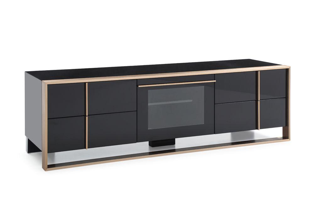 

                    
VIG Furniture Nova Domus TV Stand VGVCTV-A002 TV Stand Gold/Black  Purchase 
