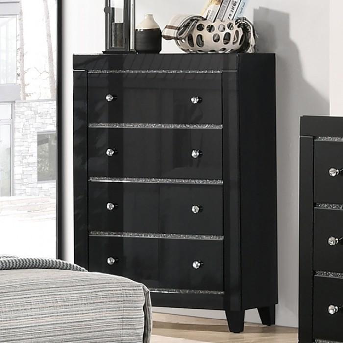 

                    
Buy Contemporary Black Solid Wood CAL Bedroom Set 6pcs Furniture of America FOA7038BK Magdeburg
