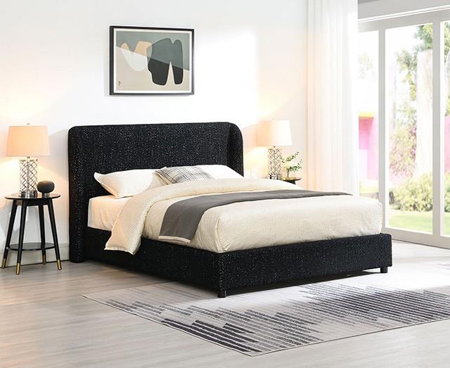 

    
Furniture of America Laverni Full Platform Bed FM71003BK-F Platform Bed Black FM71003BK-F
