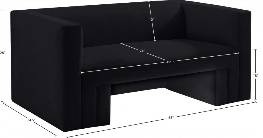 

                    
Buy Contemporary Black Solid Wood Living Room Set 2PCS Meridian Furniture Henson 665Black-S-2PCS
