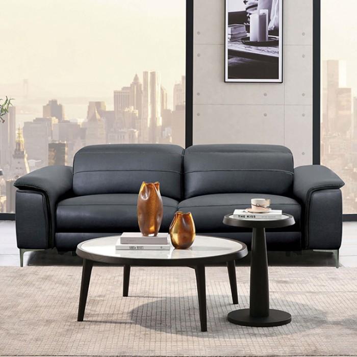 

    
Contemporary Black Solid Wood Power Reclining Sofa Furniture of America Ascona CM9927BK-SF-PM-S
