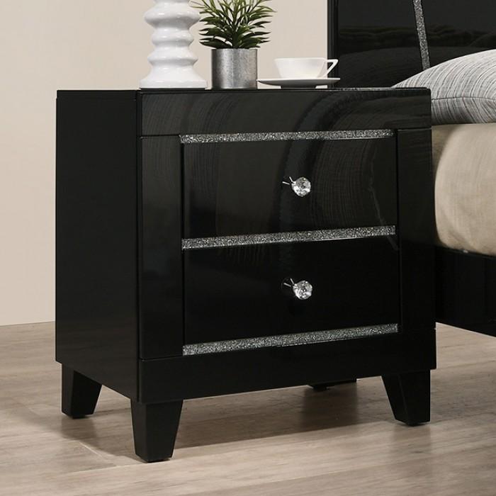 

                    
Furniture of America FOA7038BK-T-3PC Magdeburg Bedroom Set Black  Purchase 
