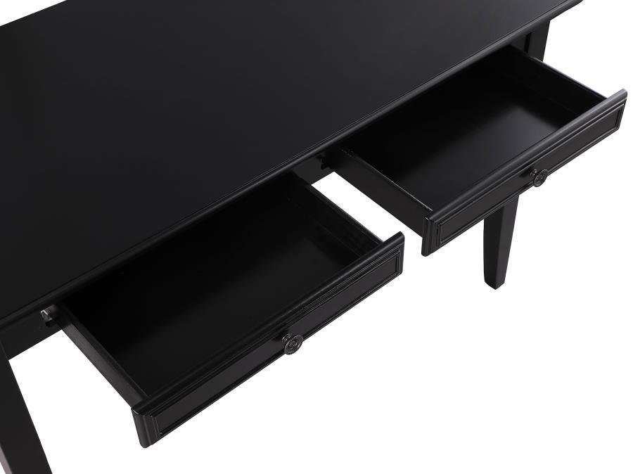 

                    
Coaster 800779 Newton Writing Desk Set Black Fabric Purchase 
