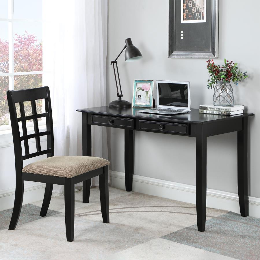 

                    
Buy Contemporary Black & Tan Asian Hardwood Writing Desk Set 2pcs Coaster 800779 Newton
