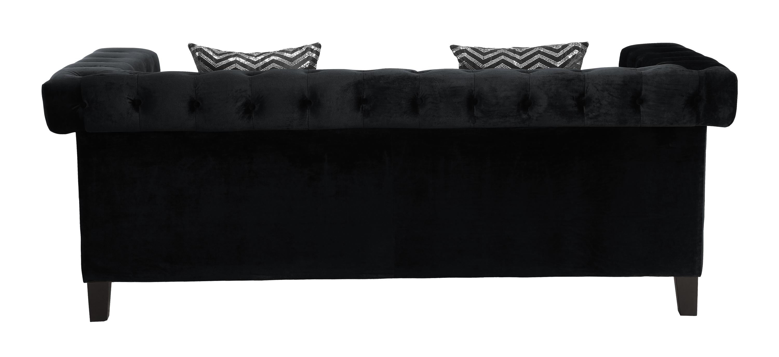 

                    
Coaster 505817 Reventlow Sofa Black Velvet Purchase 
