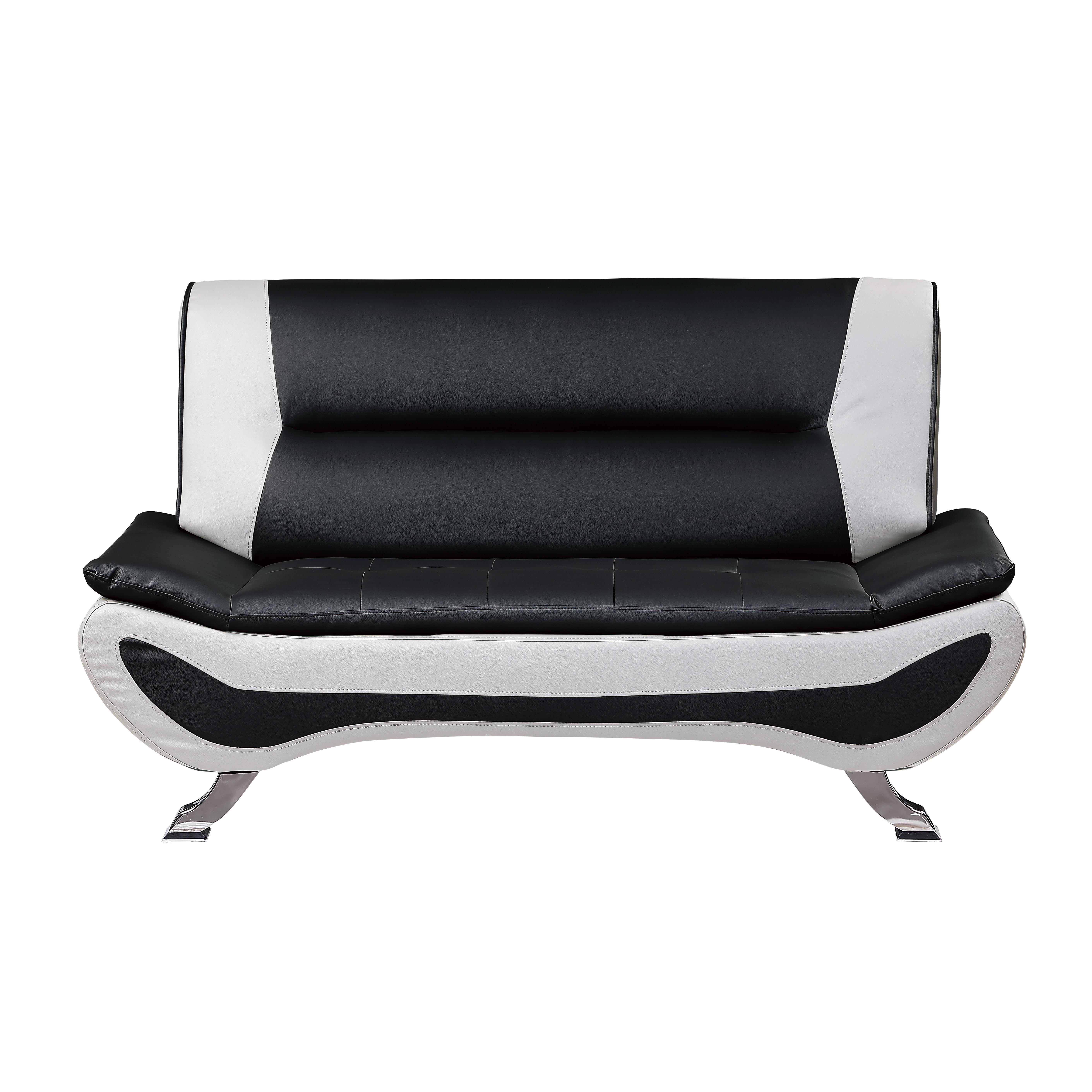

                    
Homelegance 8219-2PC Veloce Living Room Set White/Black Faux Leather Purchase 
