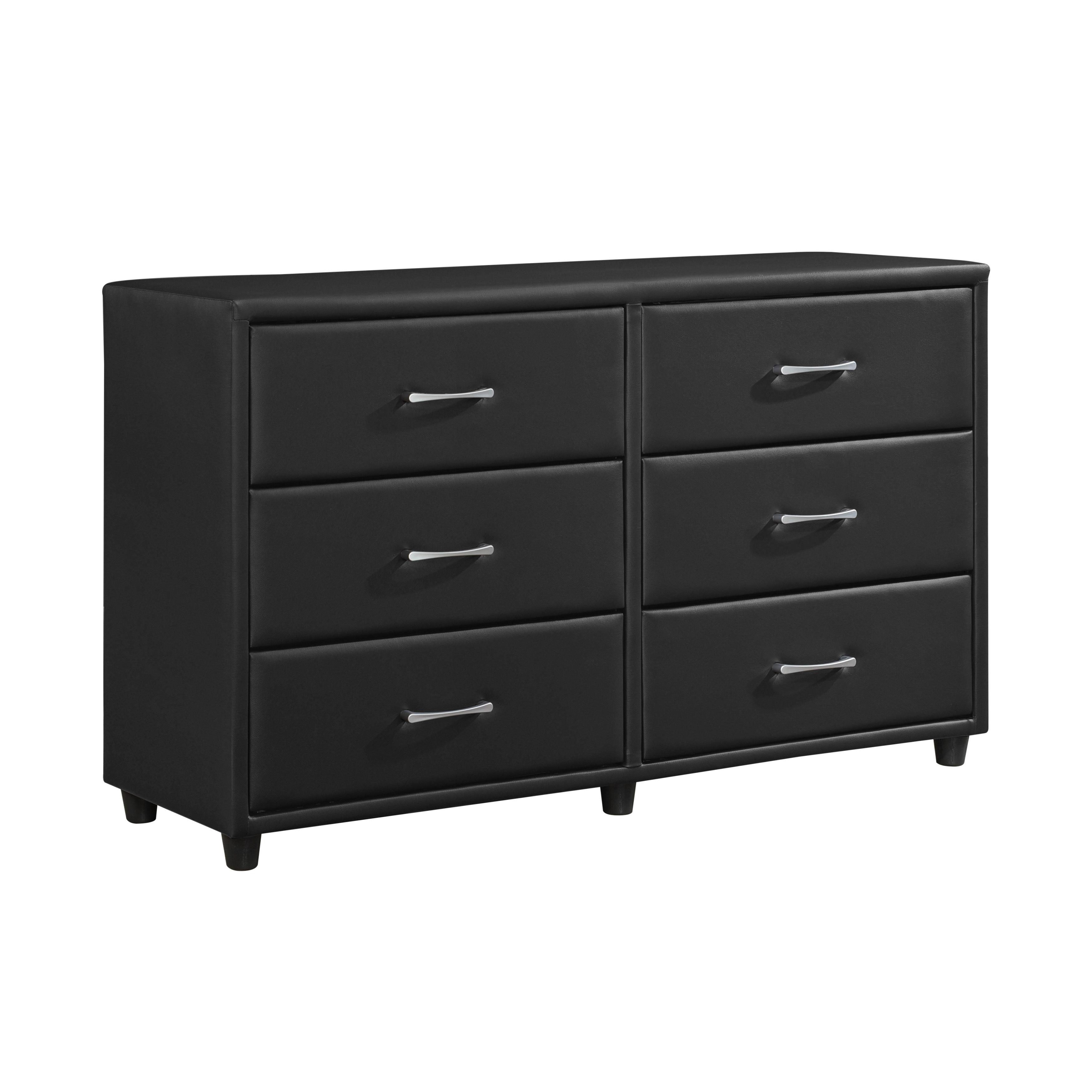 

    
Contemporary Black Wood Dresser Homelegance 2220-5 Lorenzi
