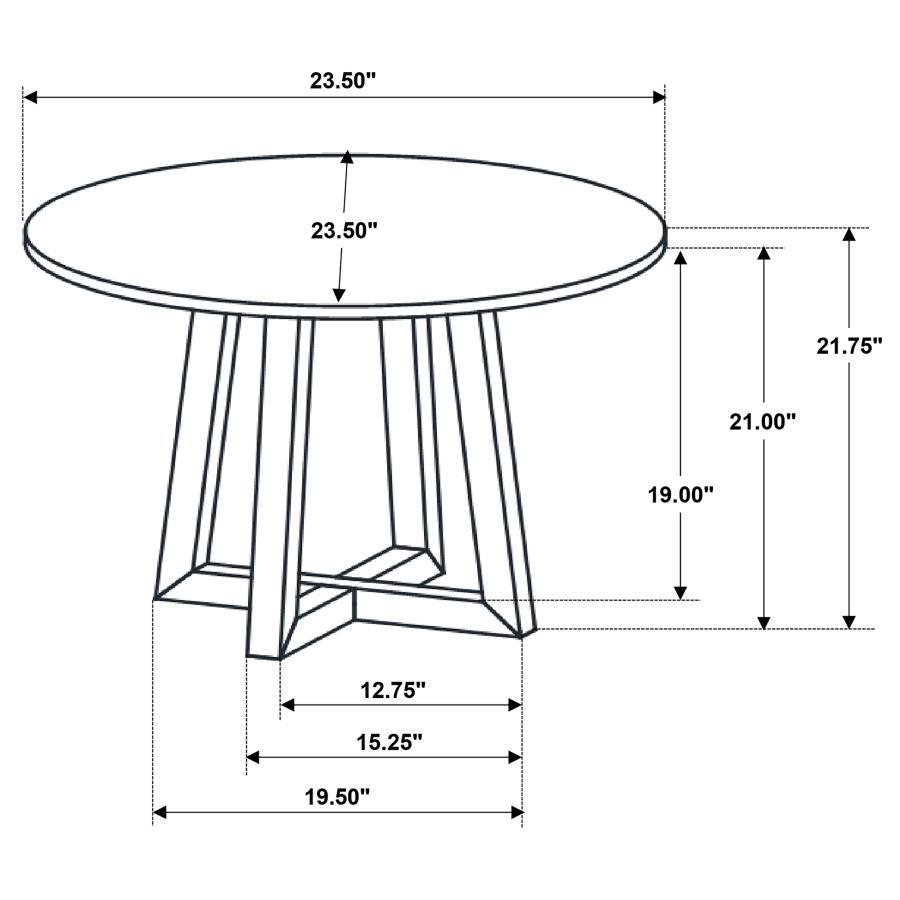 

    
707847-ET Contemporary Black Wood End Table Coaster Skylark 707847
