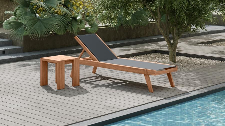 

    
Tulum Chaise Lounge 354Black-CL Outdoor Chaise Lounger
