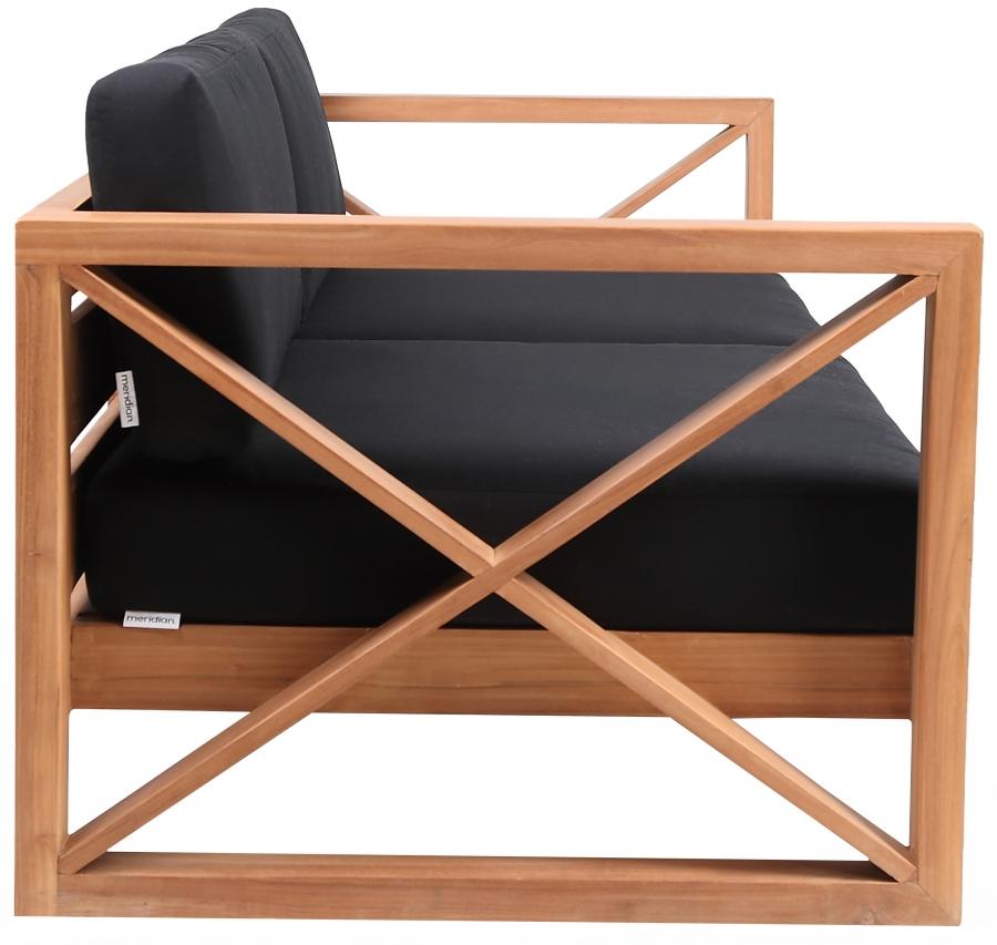 

                    
Buy Contemporary Black Wood Fabric Patio Sofa Set-3PCS Meridian Furniture Anguilla 352Black-S-3PCS
