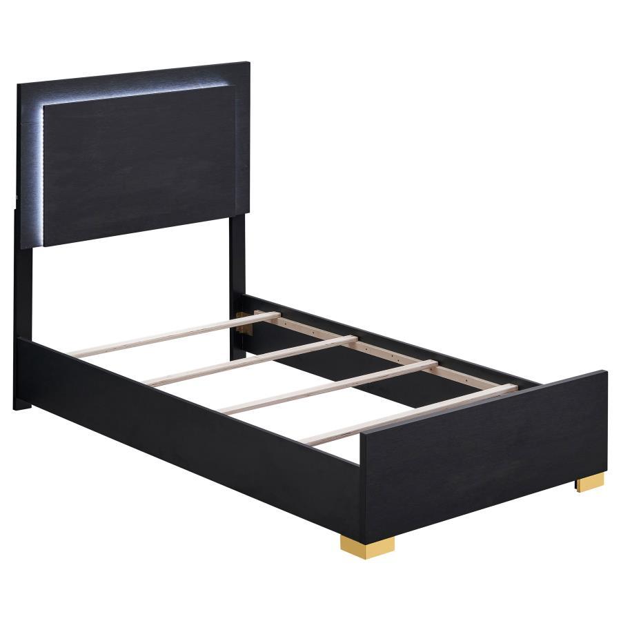 

        
Coaster Marceline Twin Panel Bedroom Set 5PCS 222831T-5PCS Panel Bedroom Set Gold/Black  51595988484998
