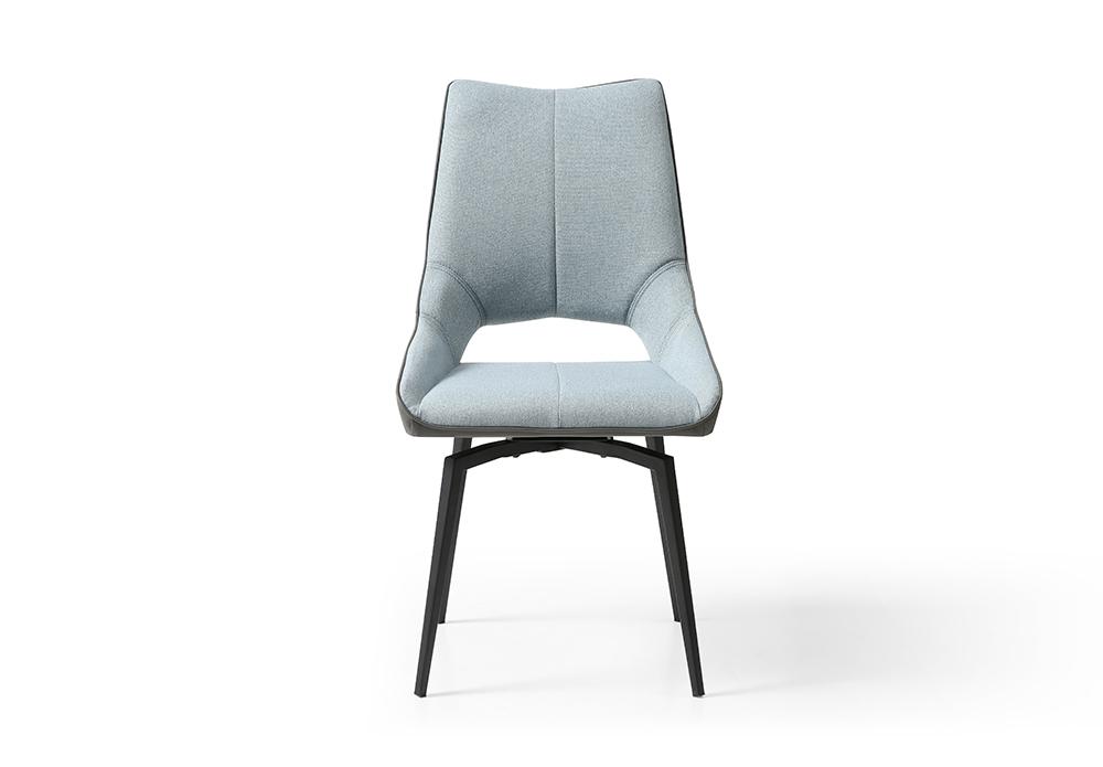 

    
Contemporary Blue Metal Fabric Dining Chair Set 2PCS ESF Extravaganza 1239-DC-2PCS
