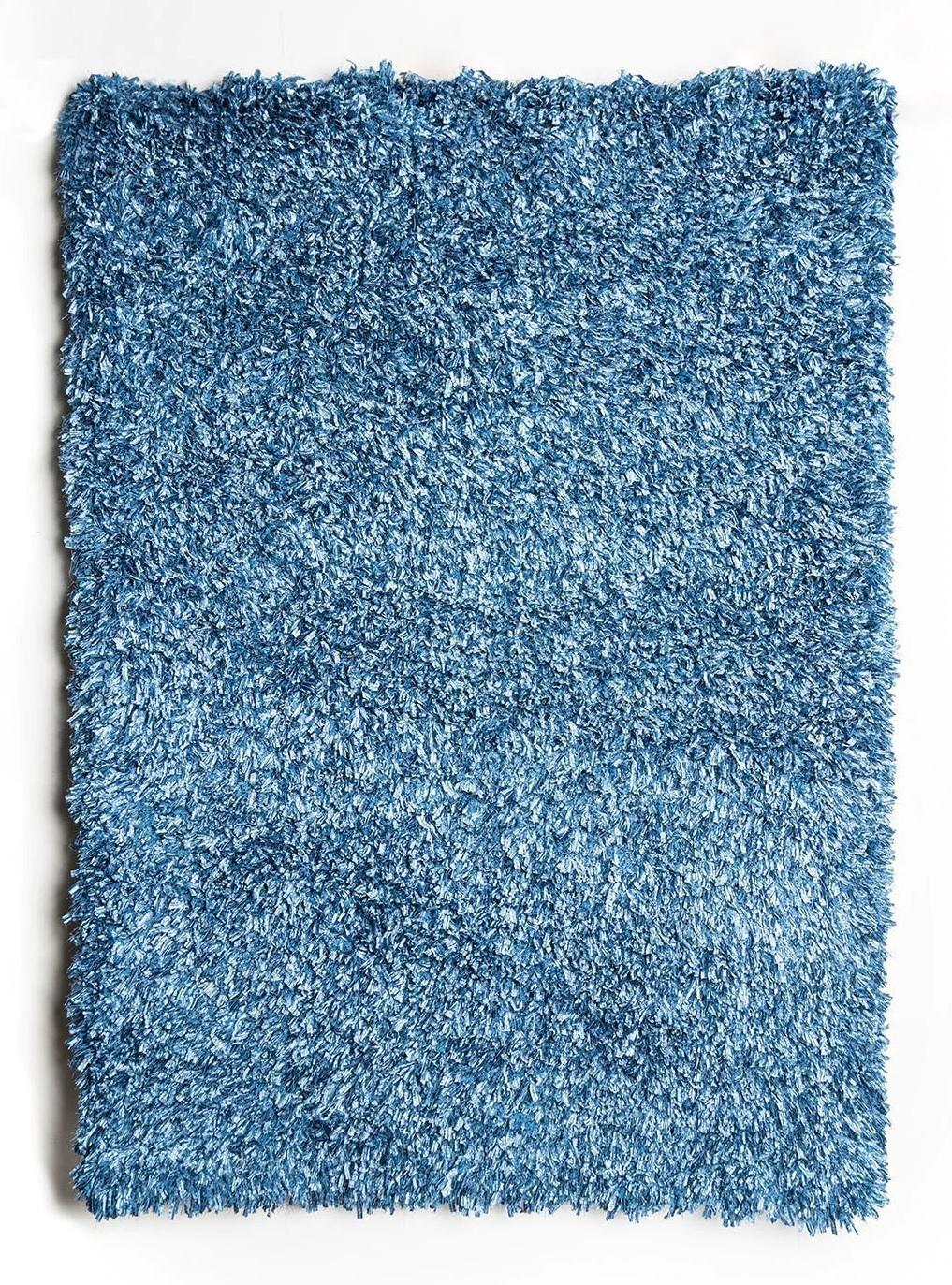 

    
Contemporary Blue Polyester 5'x7' Area Rug Furniture of America RG4109 Annmarie
