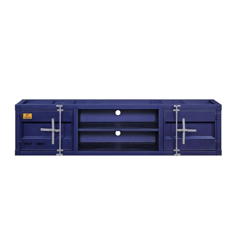 

    
Acme Furniture Cargo TV Stand Blue 91890
