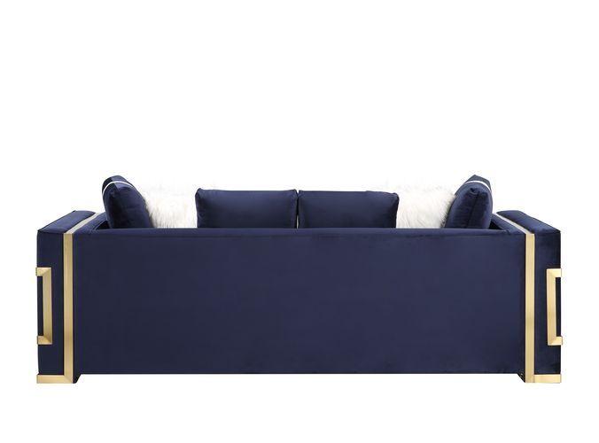 

    
Acme Furniture Virrux Sofa Blue LV00293
