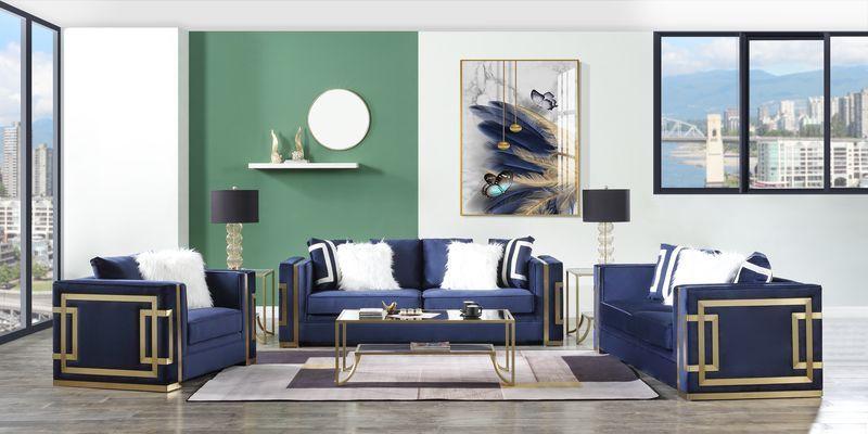 

                    
Buy Contemporary Blue Velvet Sofa + Loveseat by Acme Virrux LV00293-2pcs
